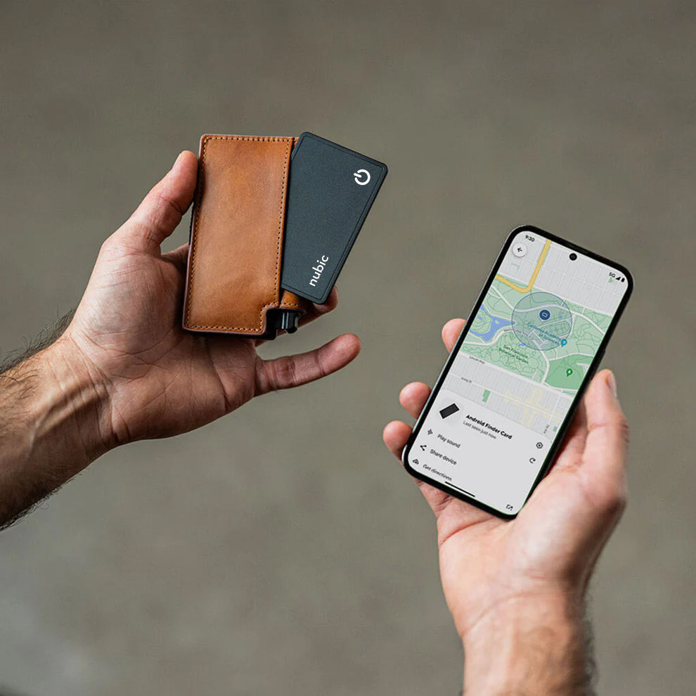 WALLET FINDER NUBIC | Compatible con Apple Find My | Batería 5 Años